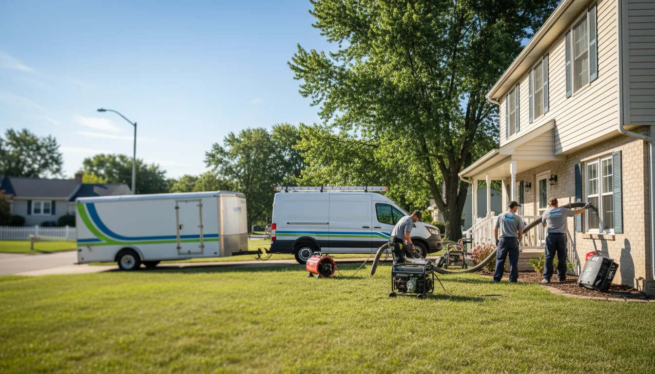 Flooded Basement Restoration And Cleanup With Repair in Vernon Center, MN near me